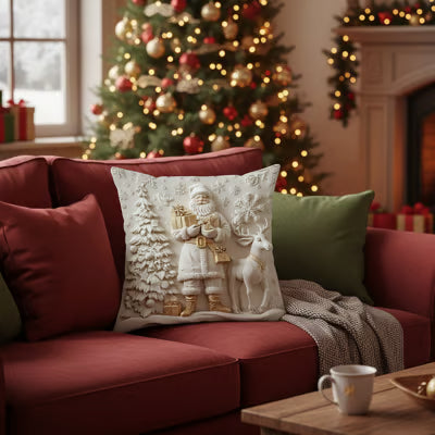 🎄Kissenbezüge mit Weihnachtsmotiven🎁Wärme und Freude während der Feiertage verbreiten