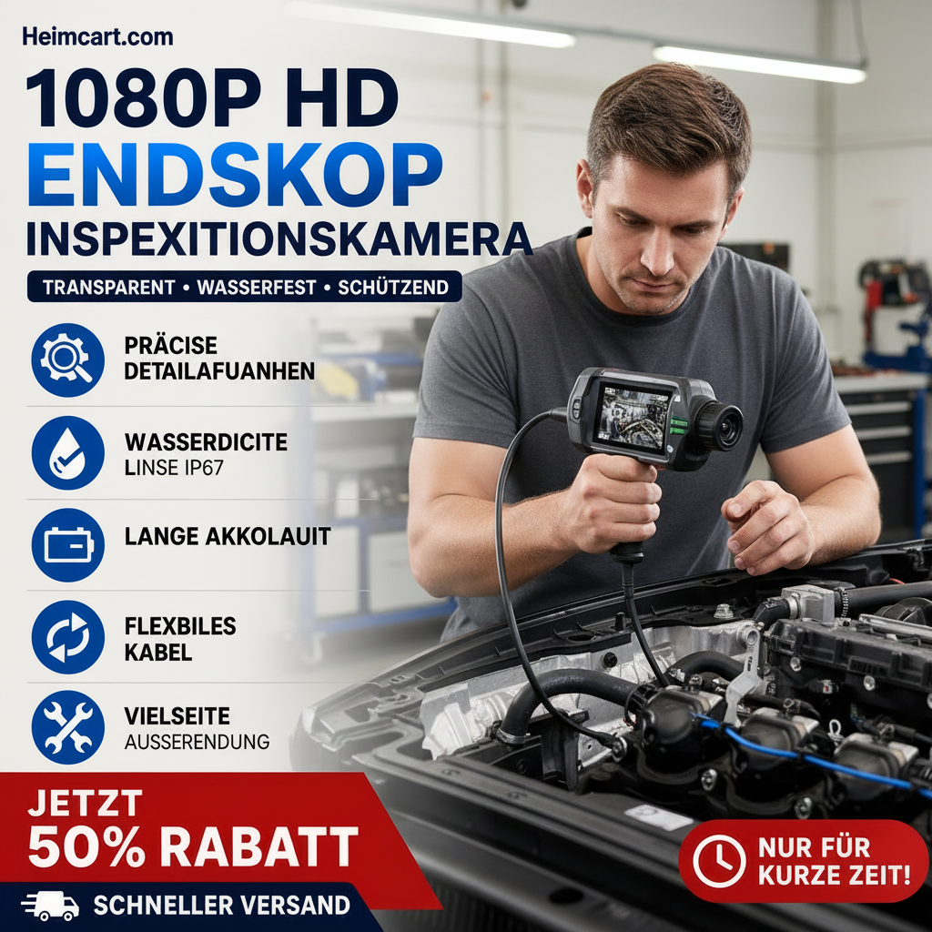 Endoskopkamera Werbung