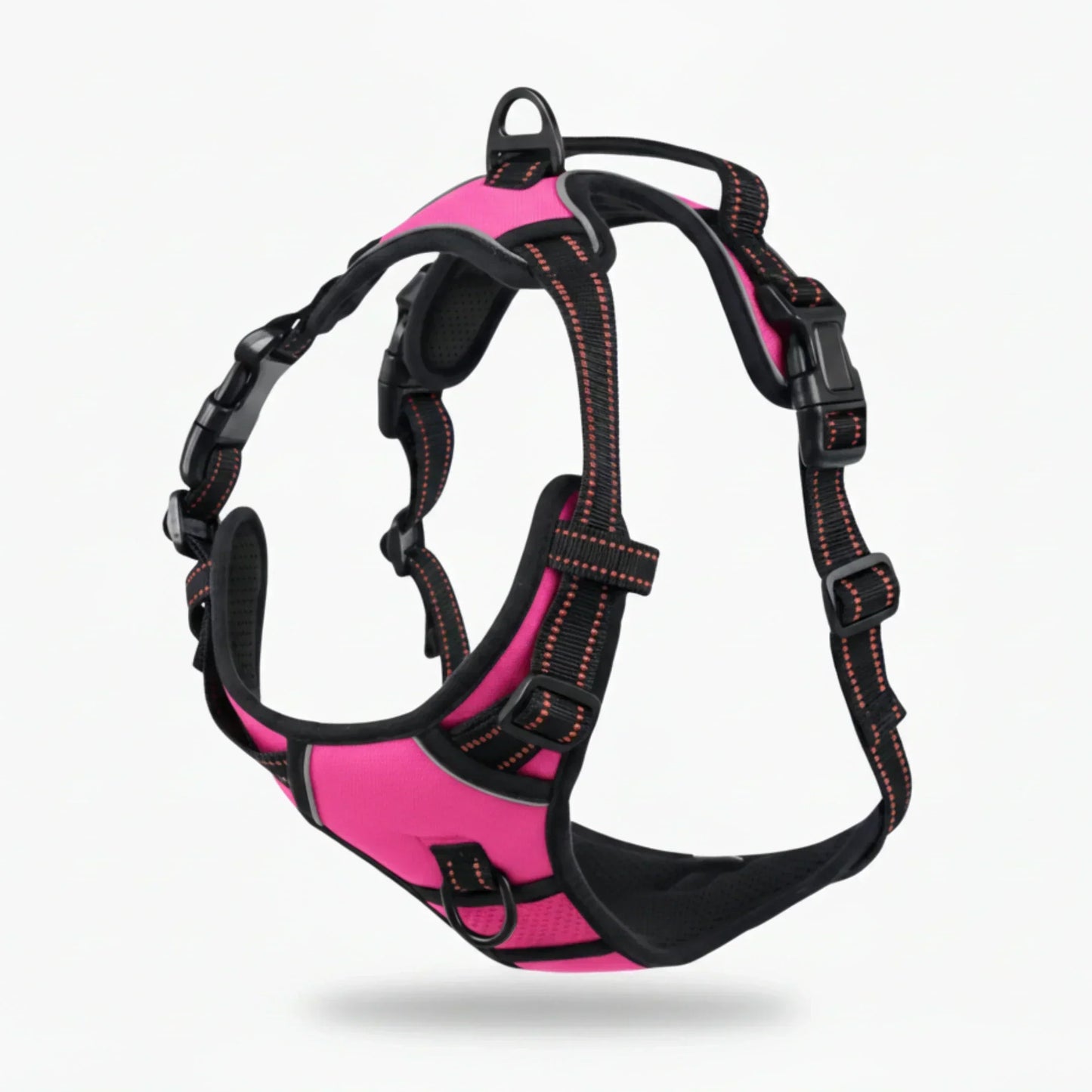 🐕 50% RABATT! 🦺 Anti-Zieh-Geschirr – Reflektierend, atmungsaktiv & mit zwei Leinenbefestigungen – Verhindert Ziehen ohne Druck auf den Hals – perfekt für Hunde aller Größen beim Training oder Spaziergang 🌿