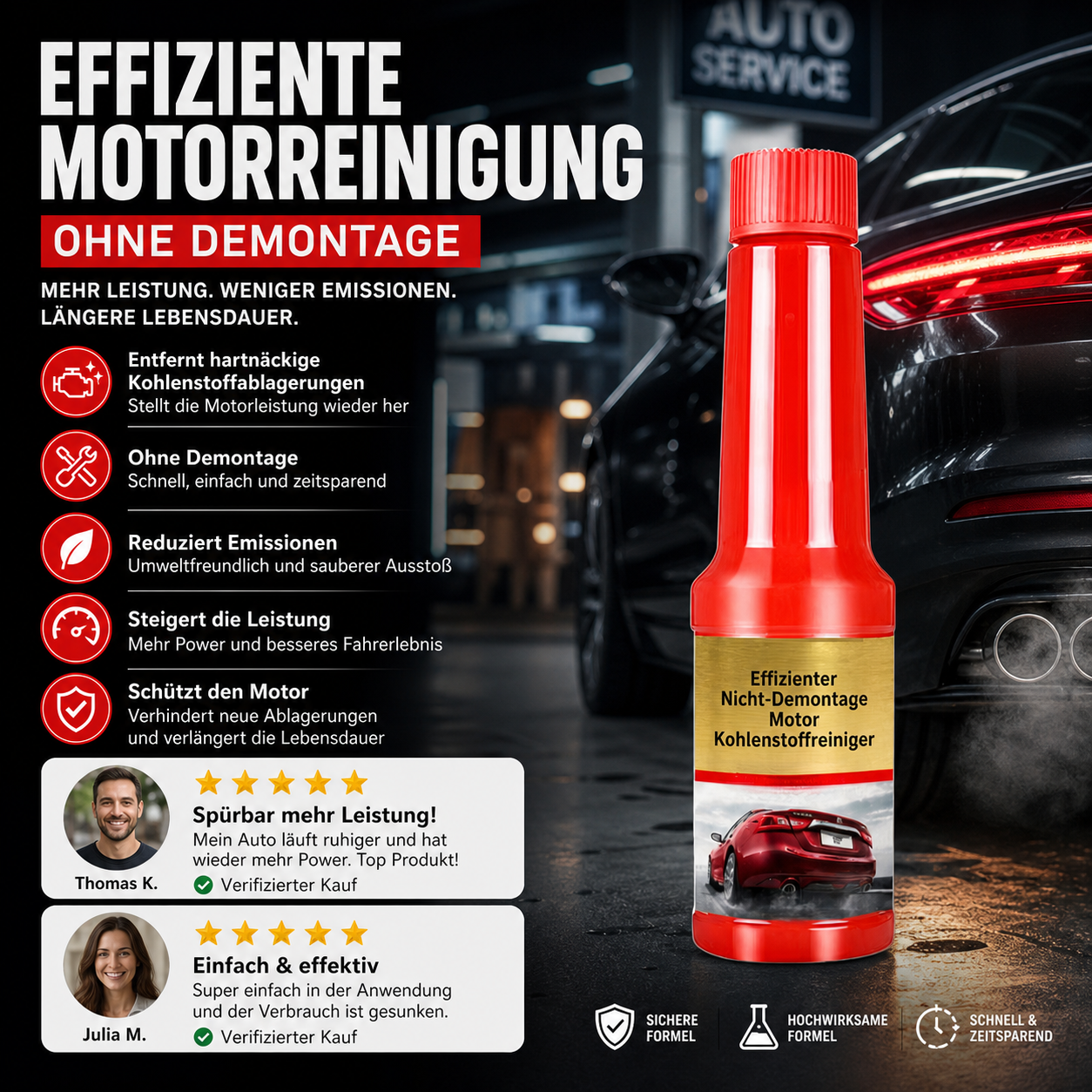 🔥 Heute -50 %! 🚗 Motor-Kohlenstoffreiniger