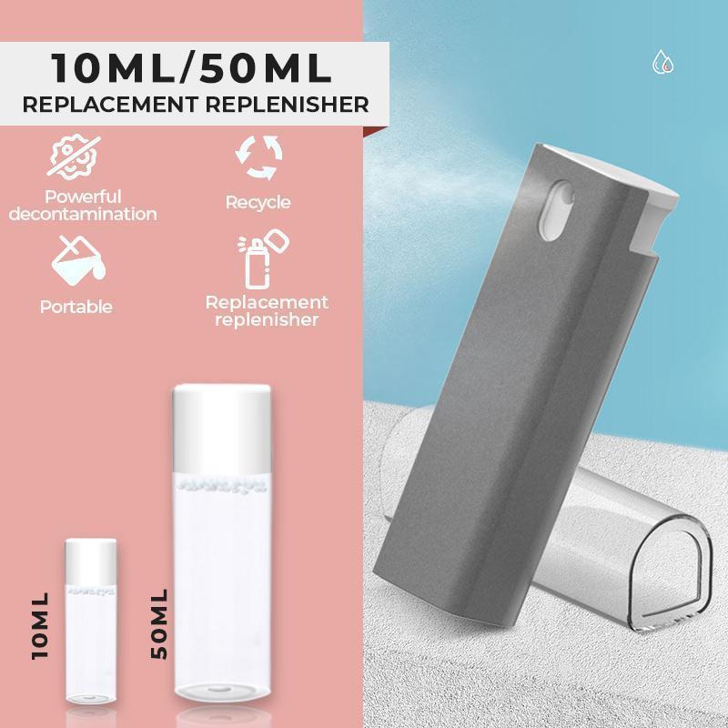 🎁Hot Selling 2026 - Neue 3 in 1 Bildschirm Reinigung Spray Flasche und Wisch