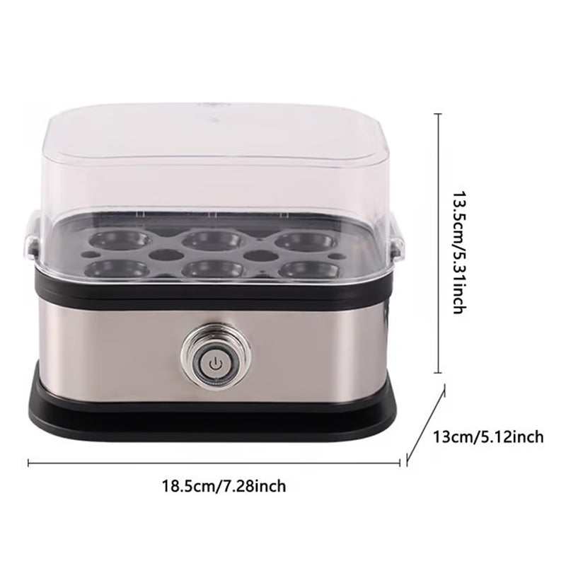 🍳50 % RABATT💨 Multifunktionaler Eierkocher mit transparentem Deckel – zum Kochen, Pochieren oder für Omeletts✨