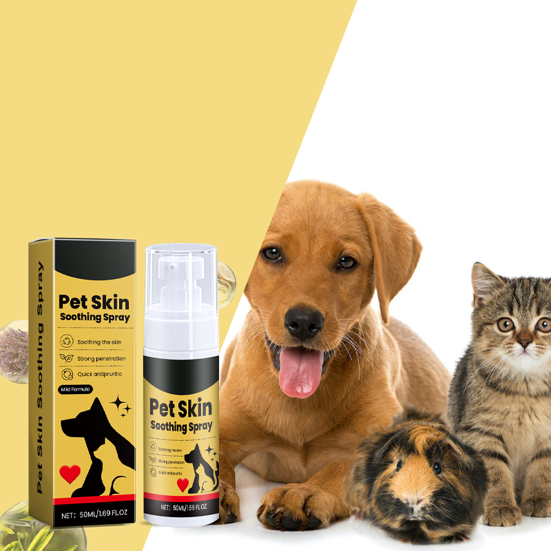 Hautberuhigendes Spray für Haustiere