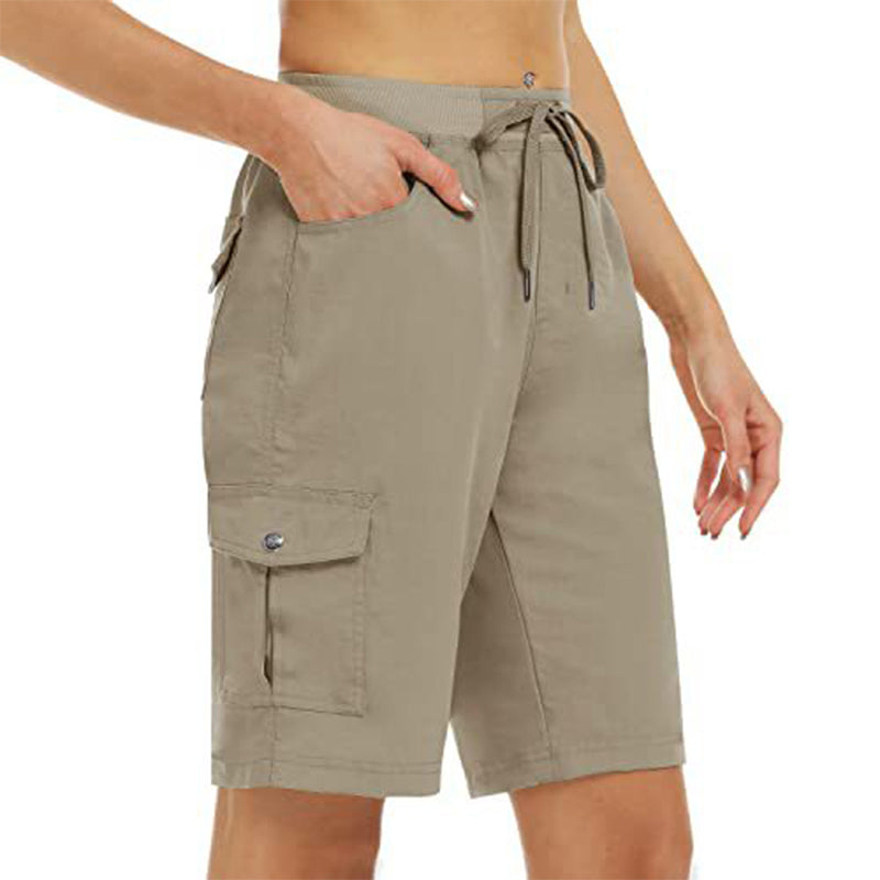 🩳 LIMITIERT 50% RABATT! ✨ Damen Cargo-Shorts – Schnelltrocknend, UPF 50+ & Praktische Taschen 🎒