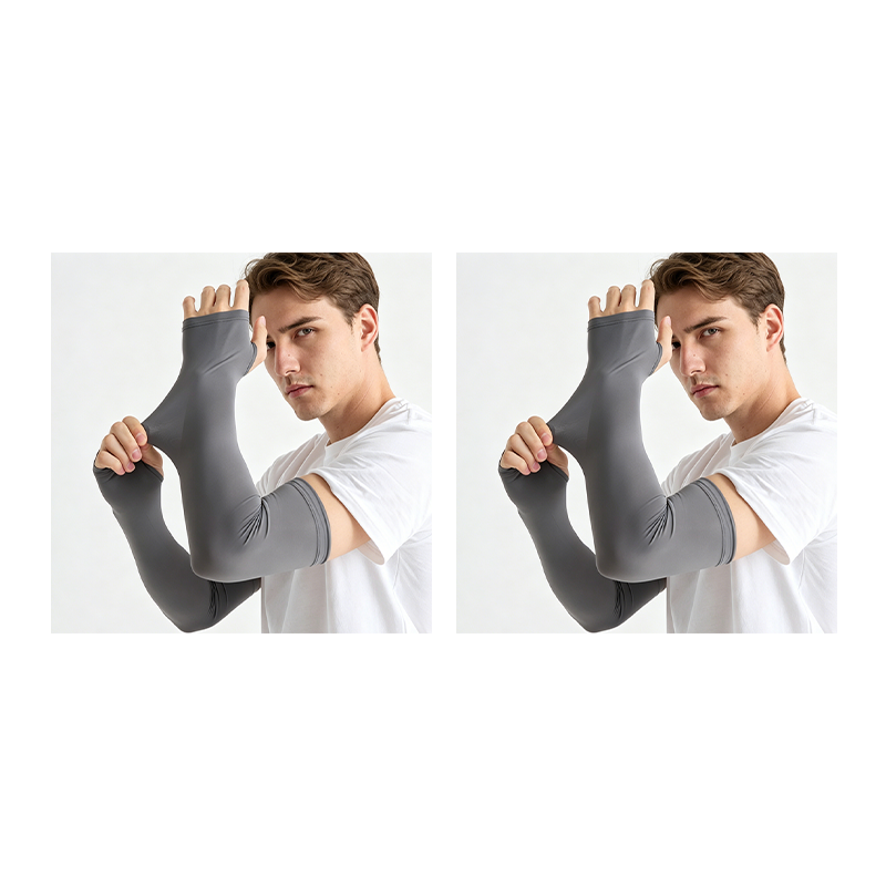 🧤 50% RABATT! ❄️ Herren Kühlende Hochelastische Armärmel – UV-Schutz, Feuchtigkeitsableitend & Ideal Für Laufen, Radfahren & Outdoor-Sport 🏃♂️