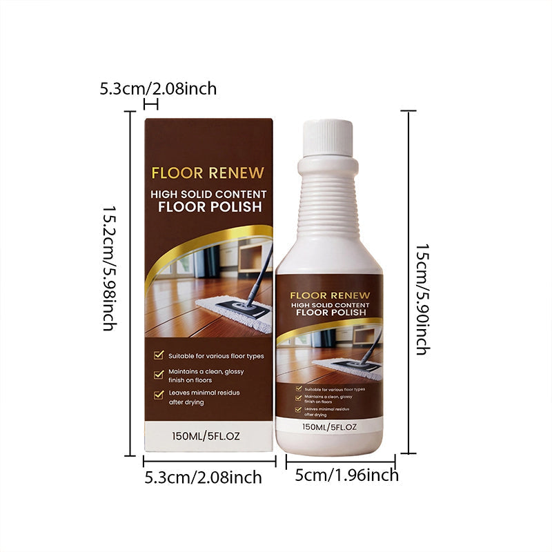 đ§č 50% RABATT! âš Bodenpolitur mit hohem Feststoffanteil â Auffrischend, schĂŒtzend & langanhaltender Glanz â Ideal fĂŒr Parkett, Laminat & Steinböden đ