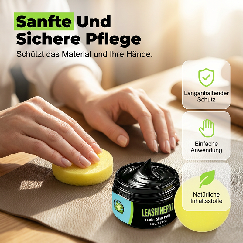 ⏳Begrenzte Zeit 50% 📢📢2 kaufen,1 gratis📍📍Mehrzweck-Pflegepaste für schwarzes Leder