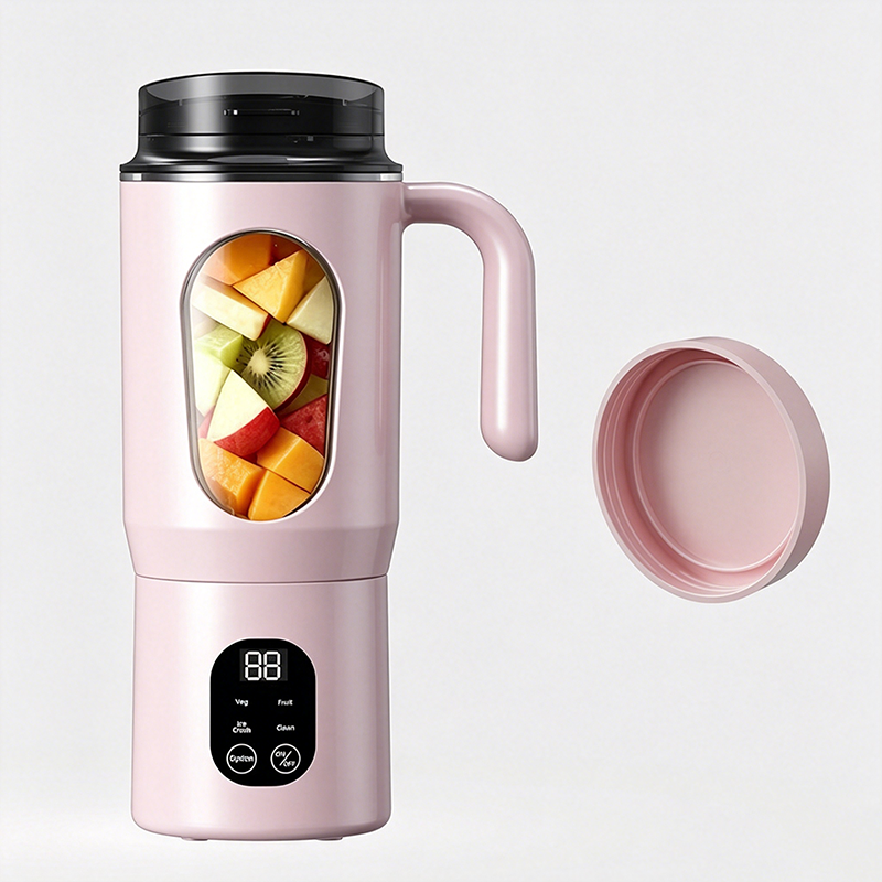 🥤✨ Tragbarer Mixer 580 ml mit Griff – USB wiederaufladbar, für Smoothies & Shakes, jetzt −50%