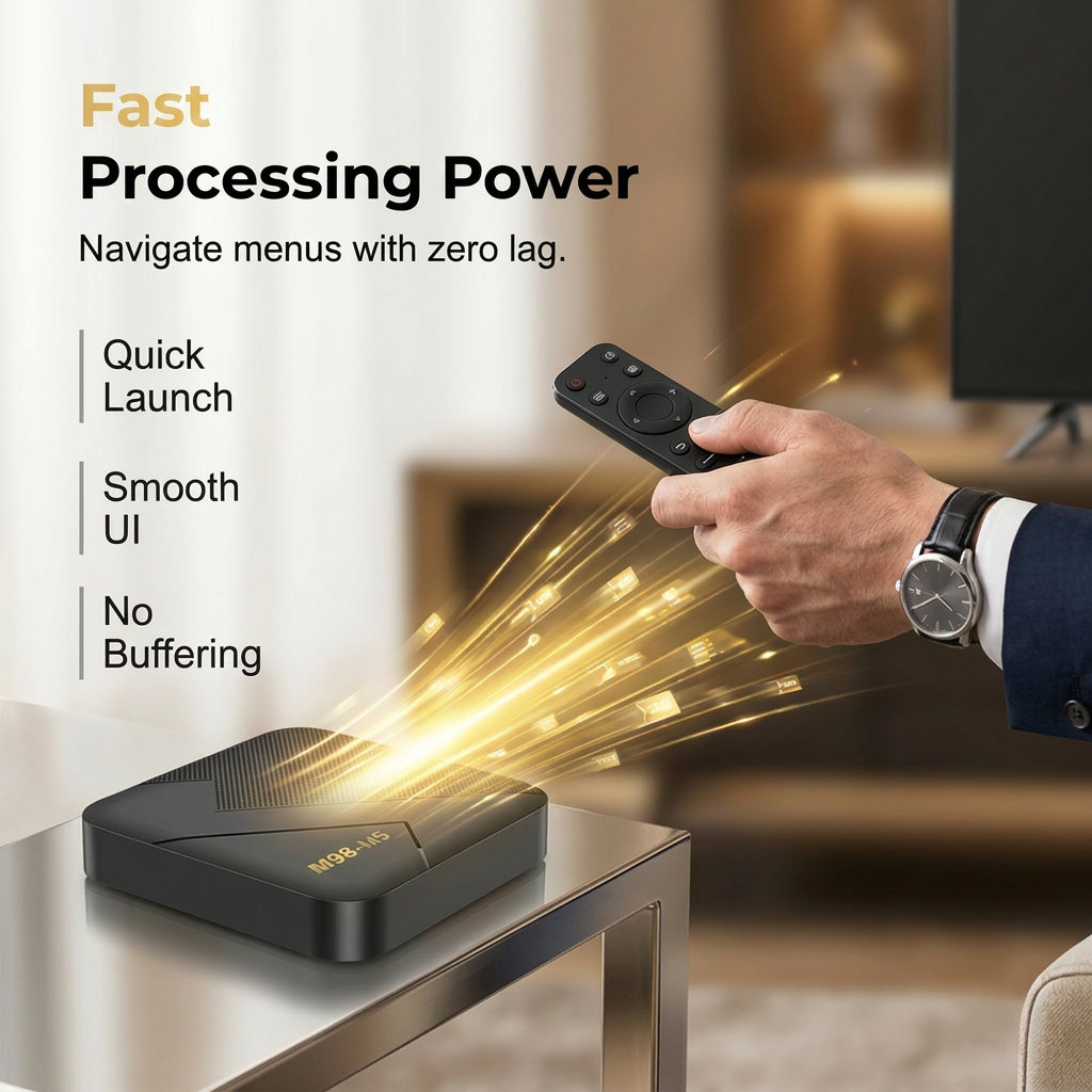 đ Leistungsstarke TV-Box mit WLAN & Bluetooth â verwandelt jeden Fernseher in einen Smart TV