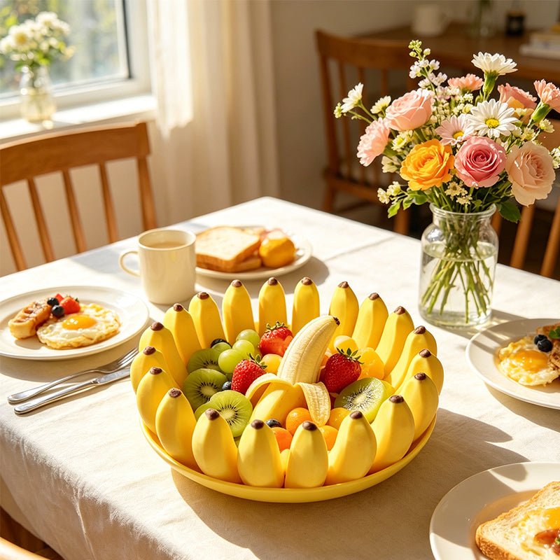đđ Kreative Obstschale in Bananenform â dekorativ & praktisch, ideal fĂŒr KĂŒche & Tisch, jetzt â50%