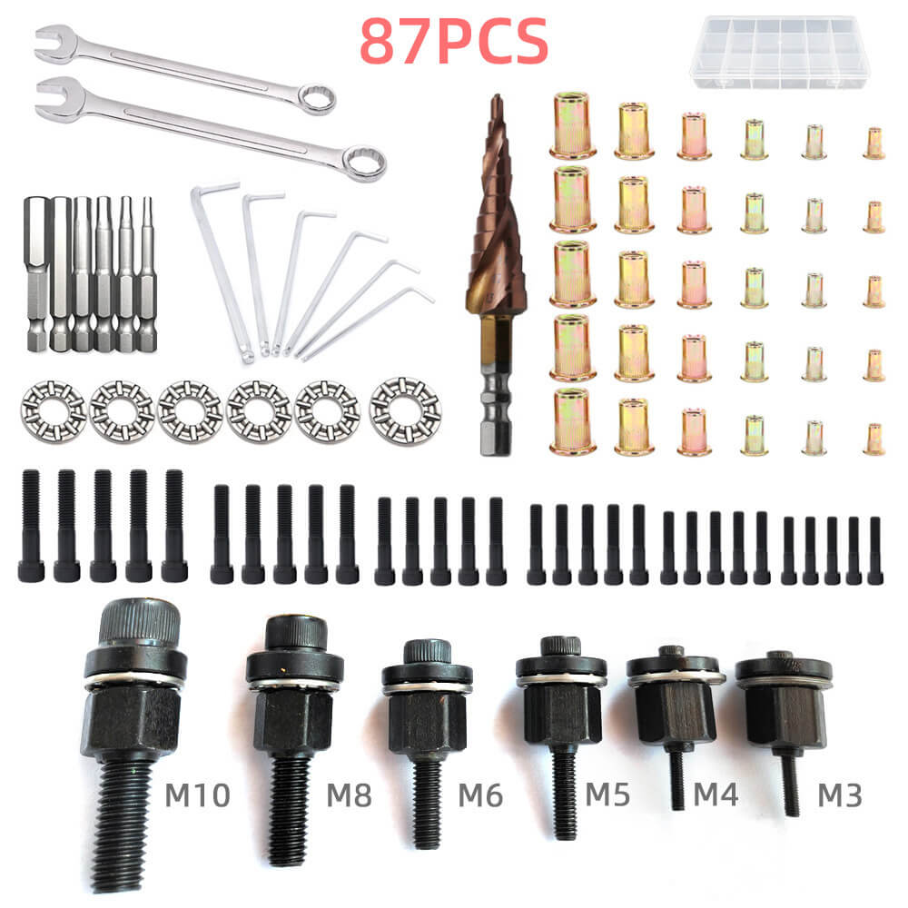 ✨50% Rabatt✨🔩 Nietgerätekopf & Gewindeeinsatz-Schutzkappe – Robust, passgenau & langlebig – Ideal für Blindniet- & Gewindeeinsatz-Werkzeuge ✨