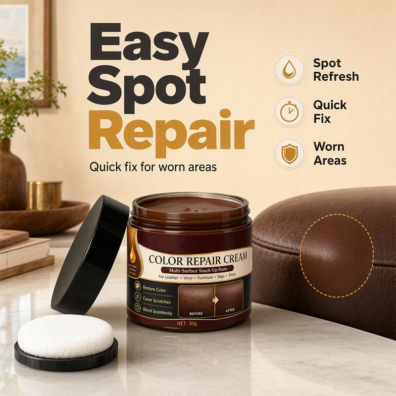 🔔 Letzte 100 Stück – solange der Vorrat reicht! ✨Braune Lederfarbe-Reparaturcreme👍👍