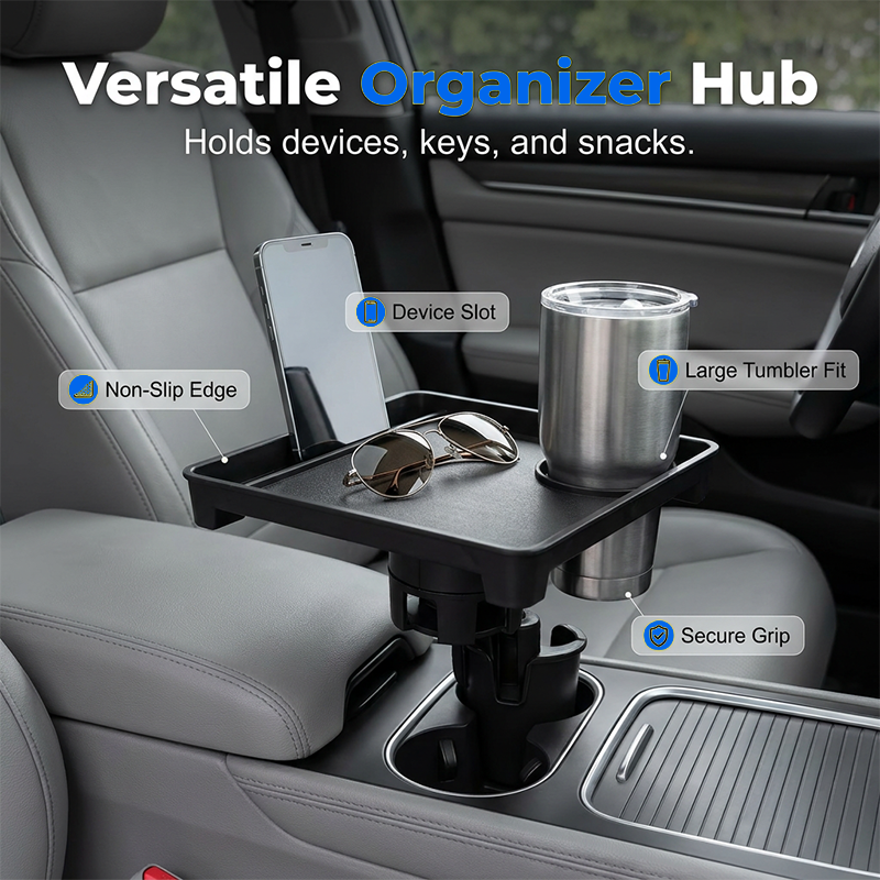 đ 50% RABATT! đ§ 2-in-1 Auto-Tablett mit erweiterbarem Becherhalter â Stabile Ablage, praktisch & vielseitig â Ideal fĂźr Snacks, Getränke & kleine Gegenstände auf Reisen đŁď¸