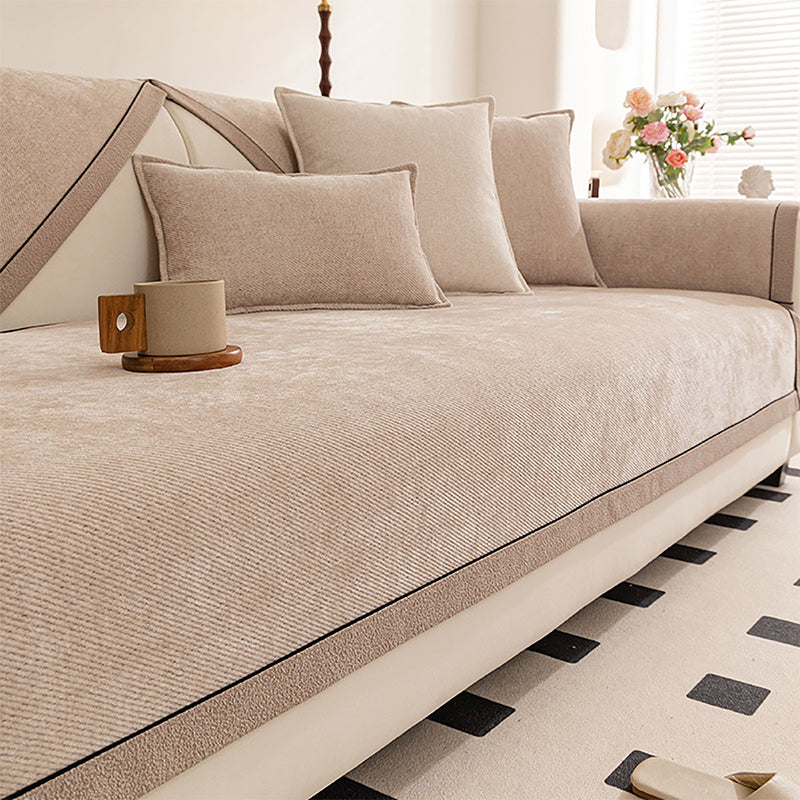 🛋️ 50% RABATT!☁️ Rutschfeste Chenille‑Sofaabdeckung, weiches Material, schützt das Sofa vor Schmutz und Abnutzung🧶