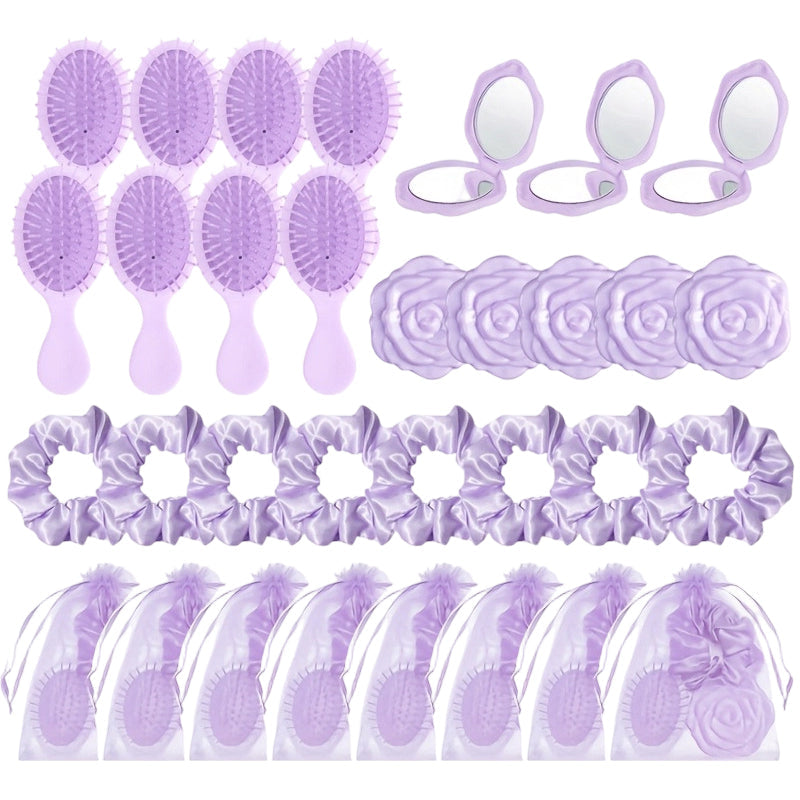 32-teiliges Rosa Prinzessinnen-Partyzubehör-Set