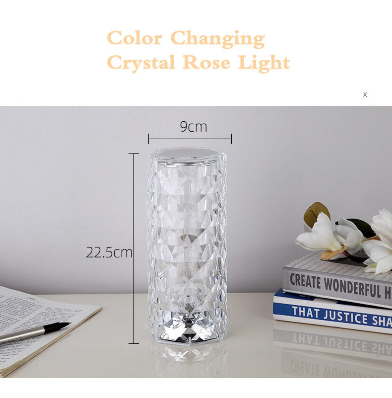 🌹✨ NUR FÜR KURZE ZEIT: 50% RABATT! Berührungssensitive Kristall-Rosenlampe – Warmes Licht, elegantes Design & perfekt als Geschenk 🎁
