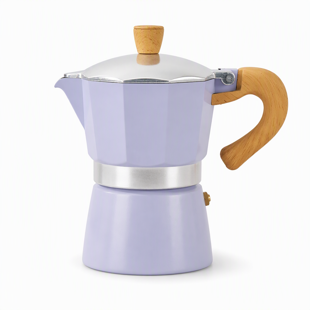 Klassischer italienischer Espressokocher für zu Hause