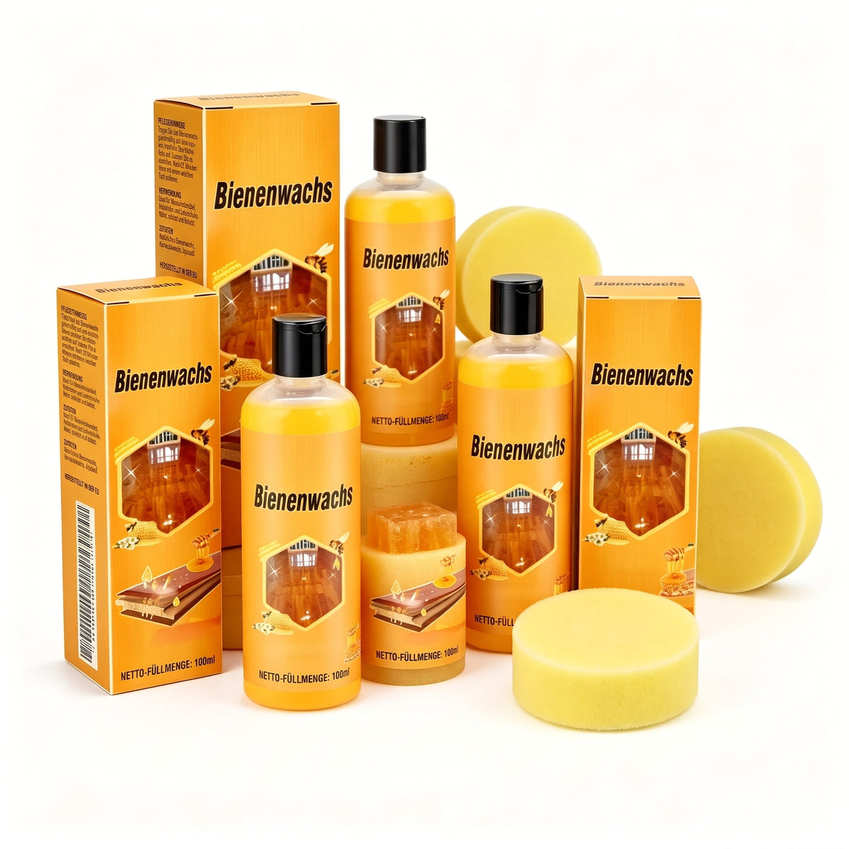 🧽All-in-One Holzoberflächenreiniger & -Polish – Reinigen, Restaurieren, Schützen
