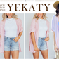 Sommer-Sonderangebot: 50% Rabatt!🌼Neue, stylische, fließende Kurzarm-Strickjacke (Modelljahr 2026)