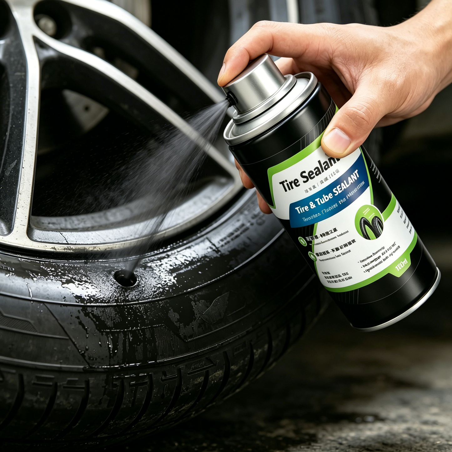 🚗🔧 Reparatur- und Dichtungsmittel für Reifenschläuche – 50% RABATT! Kleine Löcher & Undichtigkeiten in Minuten repariert – ohne Flicken. 🔥⚡