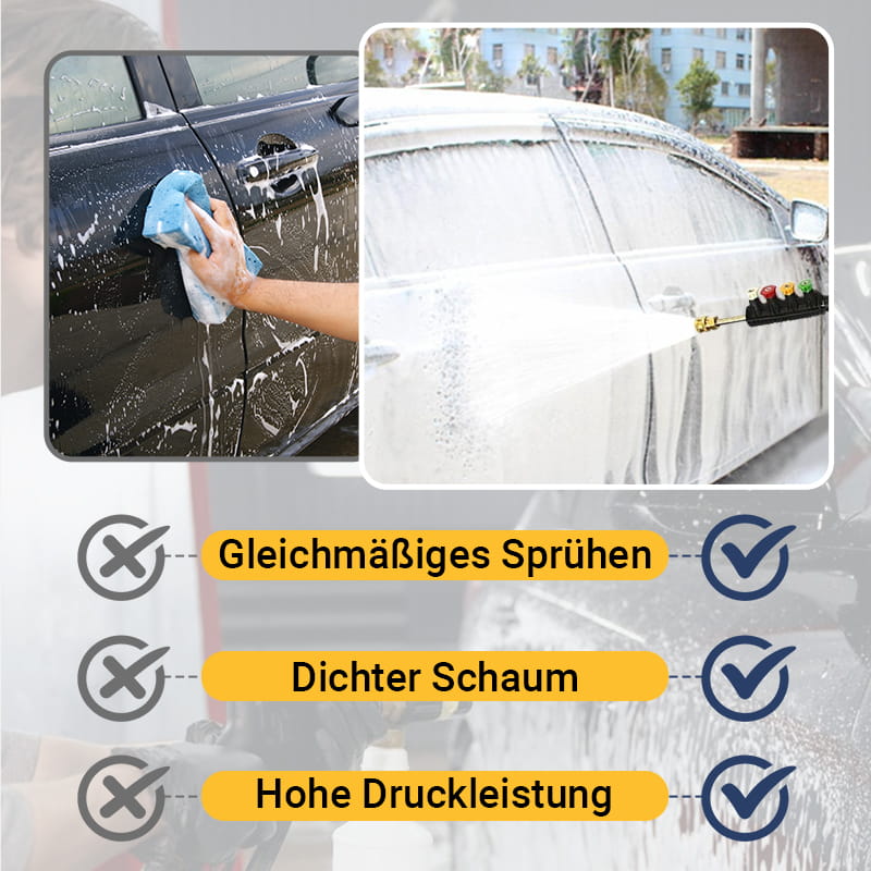 💎 50% RABATT! 💥 Profi Hochdruckreiniger-Stab-Set (4000 PSI) – Extrem Robust, Verstellbare Düse & Tiefenreinigung