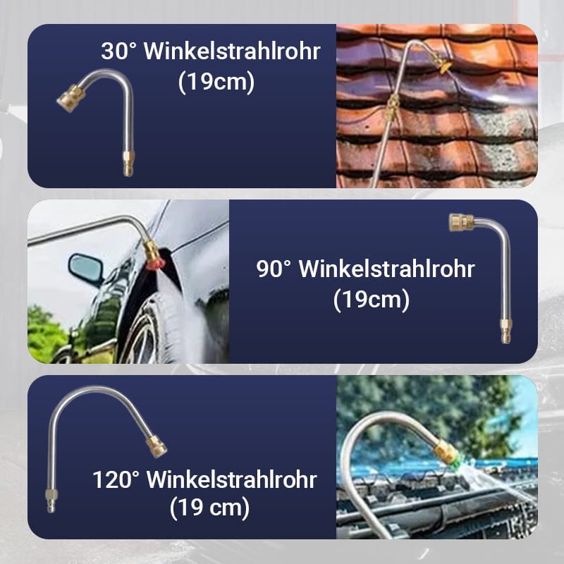 💎 50% RABATT! 💥 Profi Hochdruckreiniger-Stab-Set (4000 PSI) – Extrem Robust, Verstellbare Düse & Tiefenreinigung