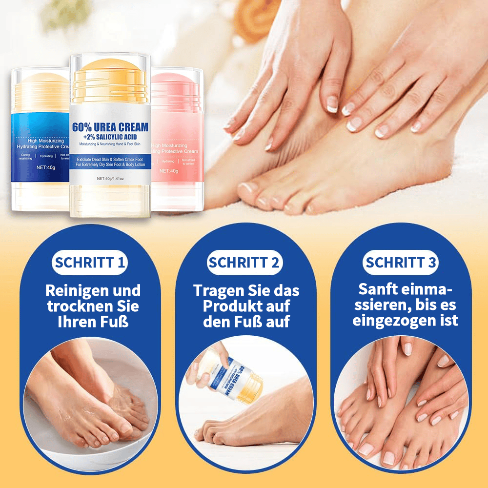 🔥LETZTER TAG 50 % RABATT & Feuchtigkeitsspendende und rissfreie Fußcreme