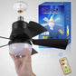 ⏳ LETZTER TAG – 50% RABATT! 🔥 💡 40W LED-Deckenventilator mit Licht & Fernbedienung – Ultra-leise (52 cm) 🎯 🔌 E27-Fassung + GRATIS B22-Adapter 😴 Perfekt für Schlafzimmer, 👩‍🍳 Küche & 🛠️ Garage