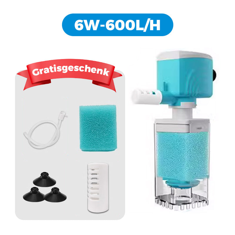 🌊50% RABATT🐟Automatisches Aquarium-Filtersystem – mehrschichtige Filtration, sauberes und klares Wasser🔧