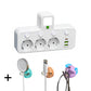🔌 50 % RABATT! ⚡ Intelligente Steckdosenleiste mit USB – Überlastschutz, USB-C-Ladefunktion & Kindersicherung 🔒