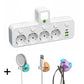 🔌 50 % RABATT! ⚡ Intelligente Steckdosenleiste mit USB – Überlastschutz, USB-C-Ladefunktion & Kindersicherung 🔒