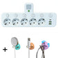 🔌 50 % RABATT! ⚡ Intelligente Steckdosenleiste mit USB – Überlastschutz, USB-C-Ladefunktion & Kindersicherung 🔒