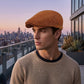 🧢 JETZT 50% RABATT! 🌿 Atmungsaktive Schiebermütze mit verstellbarem Riemen – Netzstoff, klassischer Ivy-Stil & integriertes Schweißband – ganztäglicher Komfort ✨