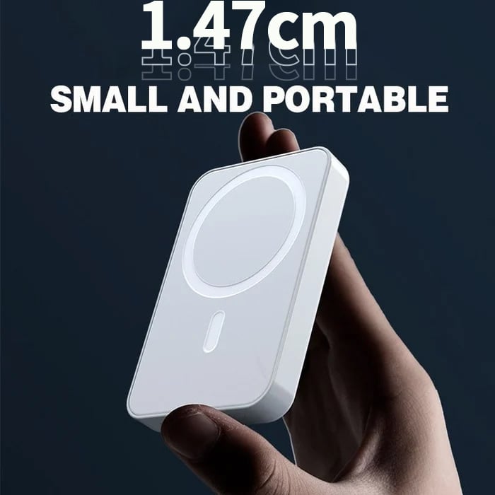 🔋✨ LETZTER TAG: 50% RABATT! Kaufe 2 und erhalte zusätzlich 5% Rabatt & kostenlosen Versand – Tragbare kabellose magnetische Powerbank 🔥