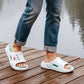 💎 -50% AUF RUTSCHFESTE, WOLKENWEICHE PANTOFLETTEN MIT DICKER SOHLE! 💎 Memory-Schaum, Bogenunterstützung & Einfach Hineinschlüpfen ✨
