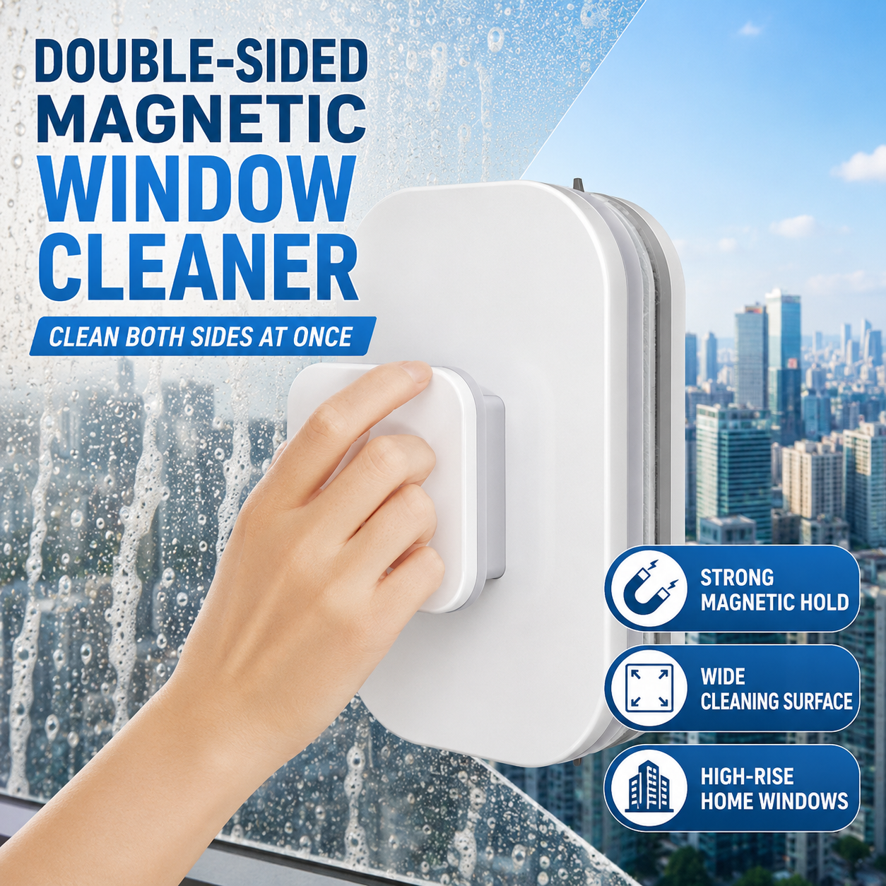 💥 50 % RABATT – 6-in-1-Magnet-Fensterreiniger: doppelte Wirkung, absolute Sicherheit, makellose Ergebnisse schon beim ersten Wisch – hol dir jetzt dein Exemplar 🧲 🛒