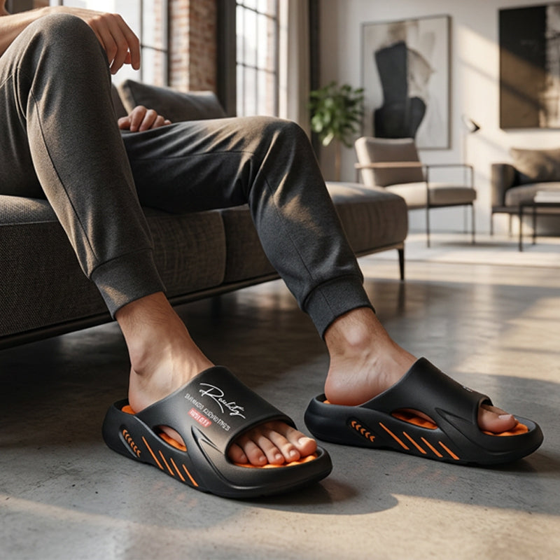 💎 -50% AUF RUTSCHFESTE, WOLKENWEICHE PANTOFLETTEN MIT DICKER SOHLE! 💎 Memory-Schaum, Bogenunterstützung & Einfach Hineinschlüpfen ✨