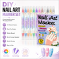 ✨ JETZT 50 % RABATT! !✨💅 24-farbige Nagelkunststifte mit zwei Spitzen – Einfache DIY-Nageldesigns2