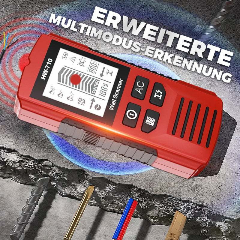 🔍Multifunktionaler Handheld Metall- & Wanddetektor