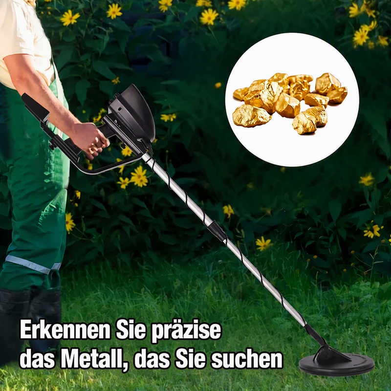 📢📢50 % Rabatt!! ⏰ Hochempfindlicher Untergrund-Metalldetektor für Einsteiger