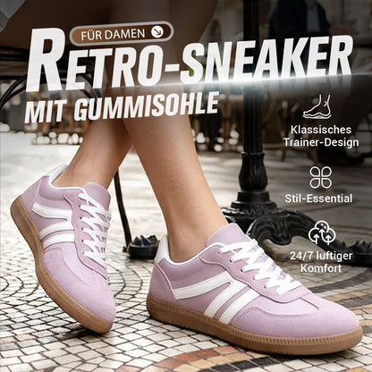 🏆Blitzangebot⚡Über 5K+ verkauft!💥!Damen Stylische Runde Zehen Rutschfeste Freizeitschuhe