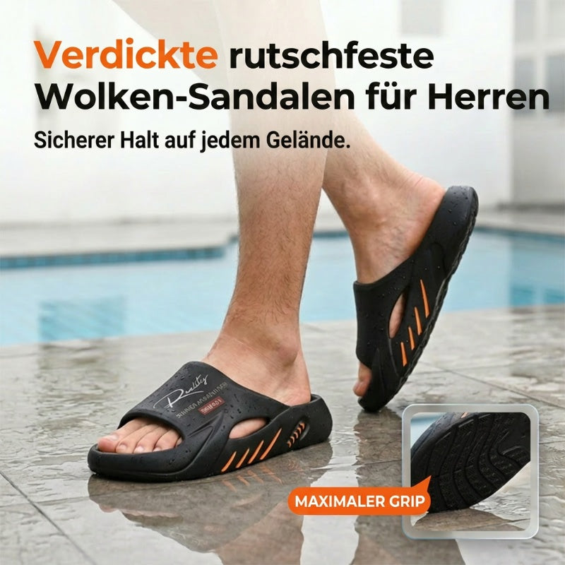 💎 -50% AUF RUTSCHFESTE, WOLKENWEICHE PANTOFLETTEN MIT DICKER SOHLE! 💎 Memory-Schaum, Bogenunterstützung & Einfach Hineinschlüpfen ✨