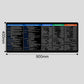 ⌨️Quick Key Super Large Anti-Slip Keyboard Pad – mit Office-Software-Shortcut-Mustern👨‍💻👩‍💻