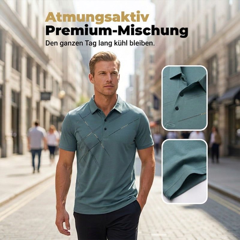 👕 50% RABATT! 🌞 Stretchhemd aus Eisseide für Herren – Kühlend, atmungsaktiv & perfekt für heiße Tage, Büro oder Freizeit – knitterarm & komfortabel ❄️