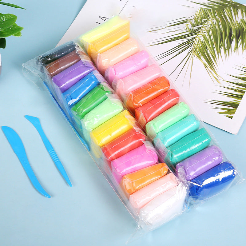 🎨 KAUF 2 ERHALTE 1 GRATIS! 🎁 36-Farben Ultraleichte Knete – Sicher, ungiftig & weich – Perfekt für Kreativität & Bastelprojekte für Kinder 🌈