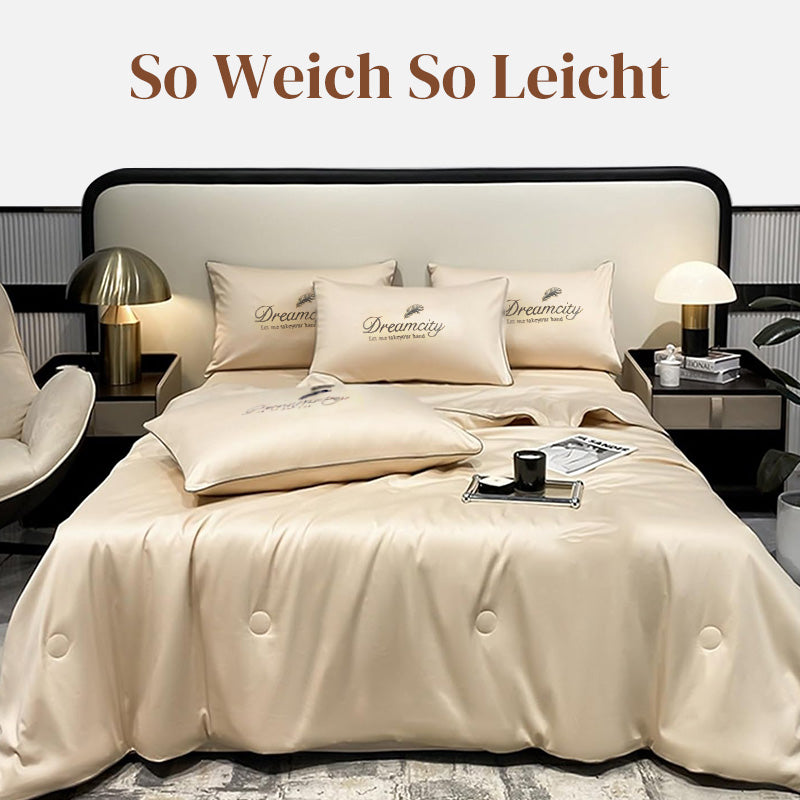 💎 50% RABATT! 💎 4-teiliges Atmungsaktives Bettwäsche-Set – Intelligente Temperaturregulierung, Kühlend & Ganzjährig Bequem 🌬️🛏️