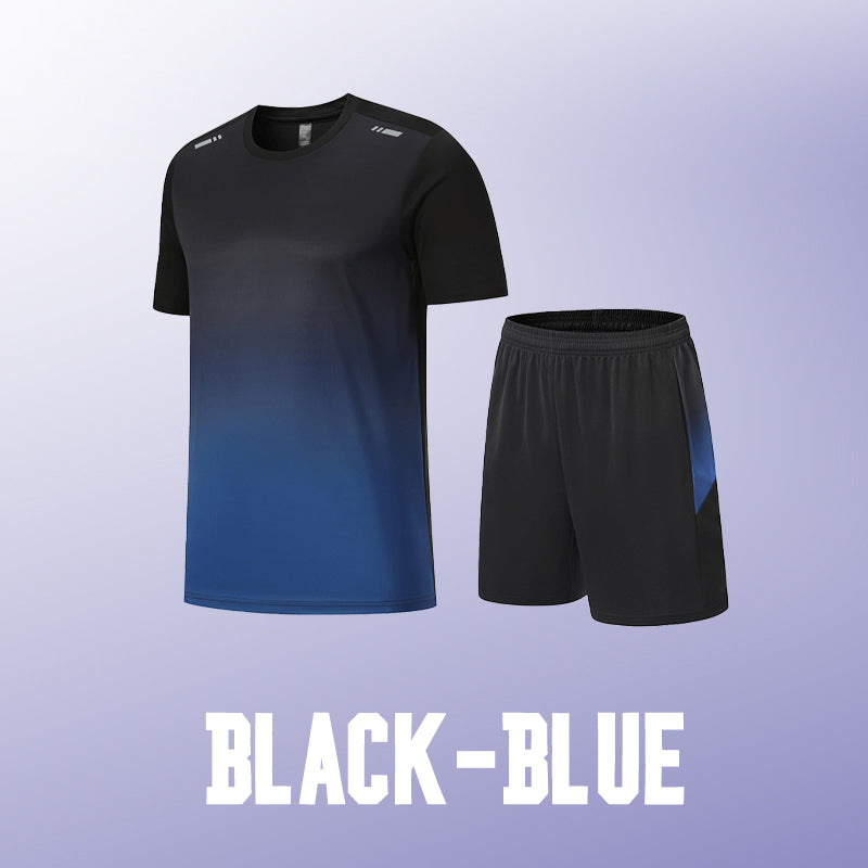 🎁Sommer Hot Sale 50% OFF☀️💦Sport-Set für Herren mit T-Shirt & Shorts – atmungsaktiv & schnelltrocknend