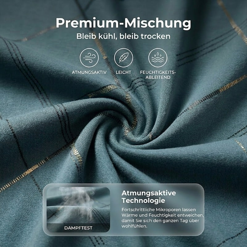 👕 50% RABATT! 🌞 Stretchhemd aus Eisseide für Herren – Kühlend, atmungsaktiv & perfekt für heiße Tage, Büro oder Freizeit – knitterarm & komfortabel ❄️