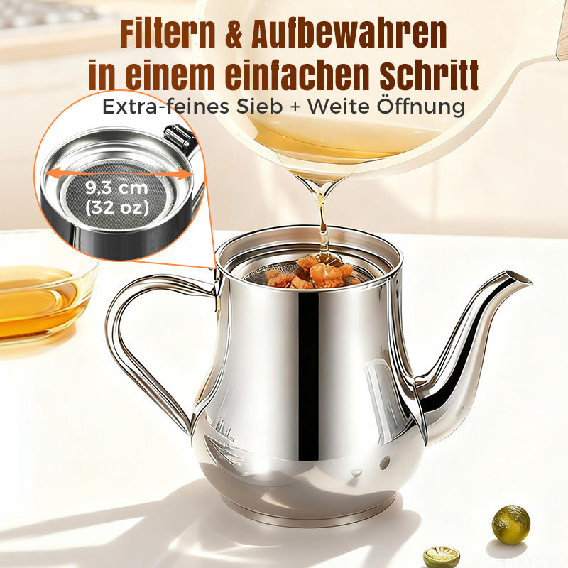 🔥Begrenzte Stückzahl verfügbar 50 % Rabatt🔥Solange der Vorrat reicht 50 % Rabatt!🎉Edelstahl-Ölfiltertopf