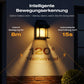 ⏳Zeitlich begrenztes Angebot⏳ Solar-Wandleuchte mit Bewegungsmelder – warmweißes Licht im Laternenstil, 3 Modi, Schwarz oder Weiß